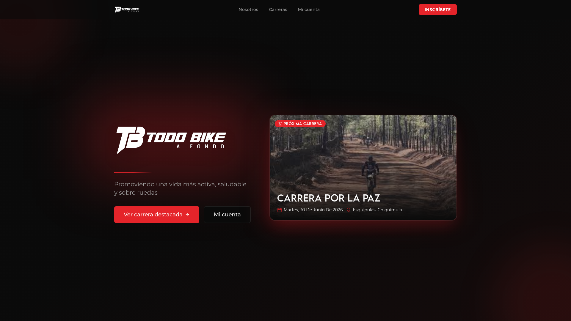 Plataforma de Carreras